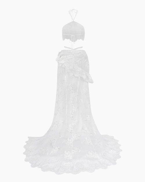 Aurelia Dress White