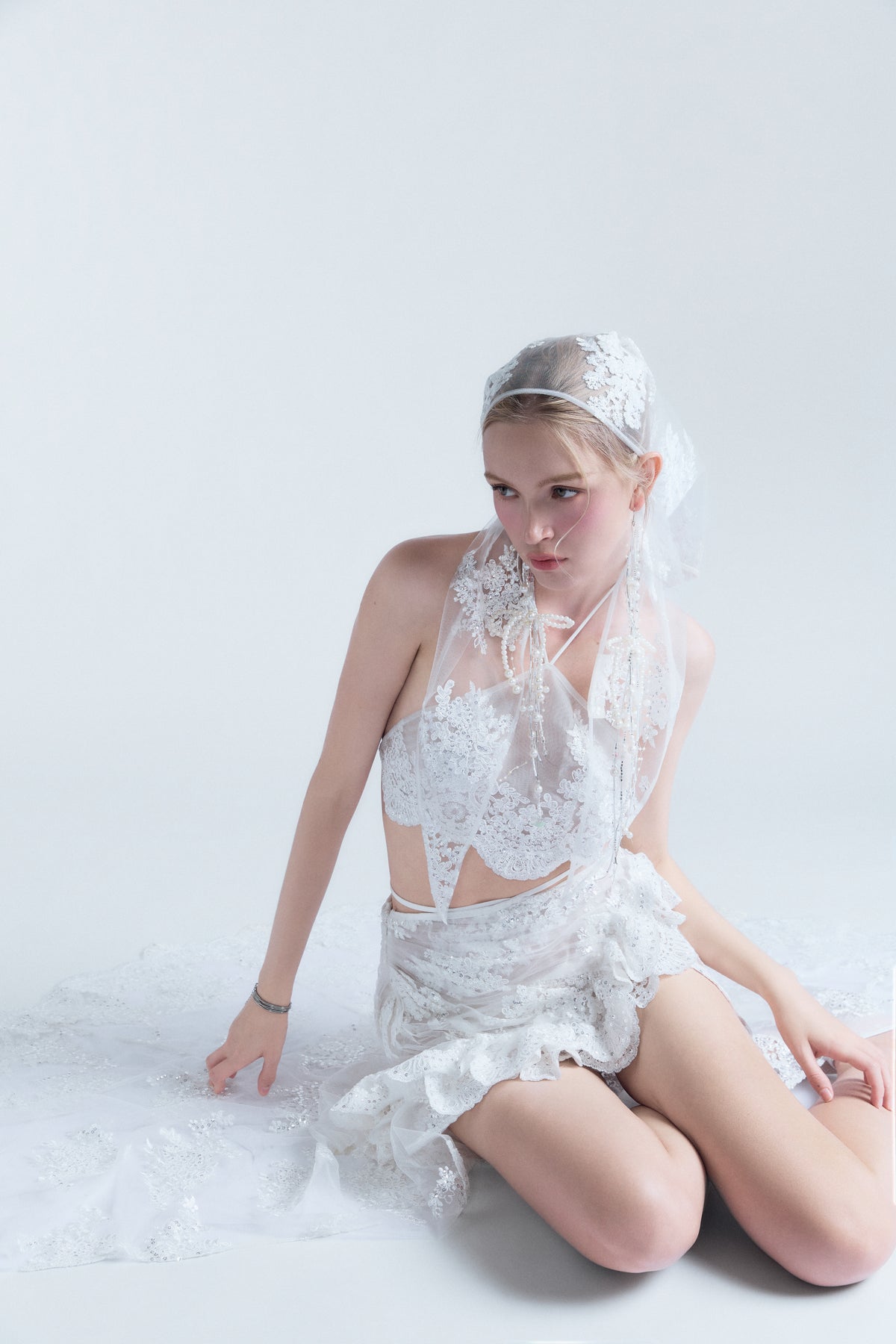 Aurelia Dress White