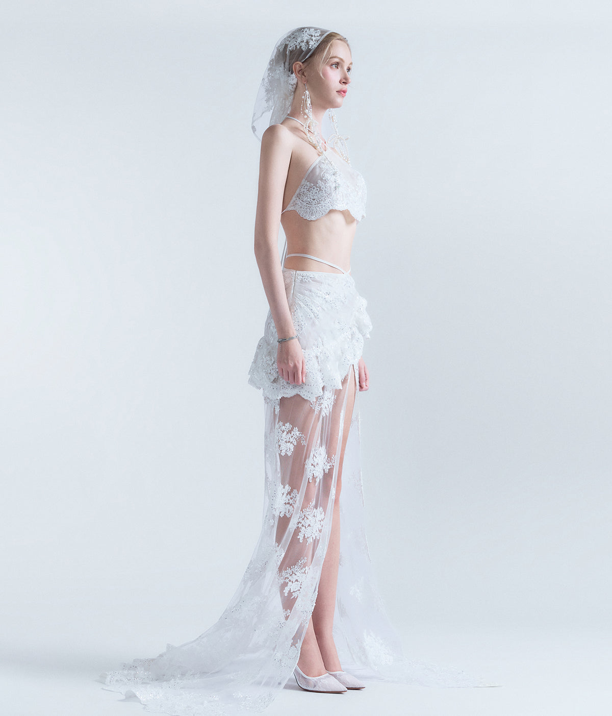 Aurelia Dress White