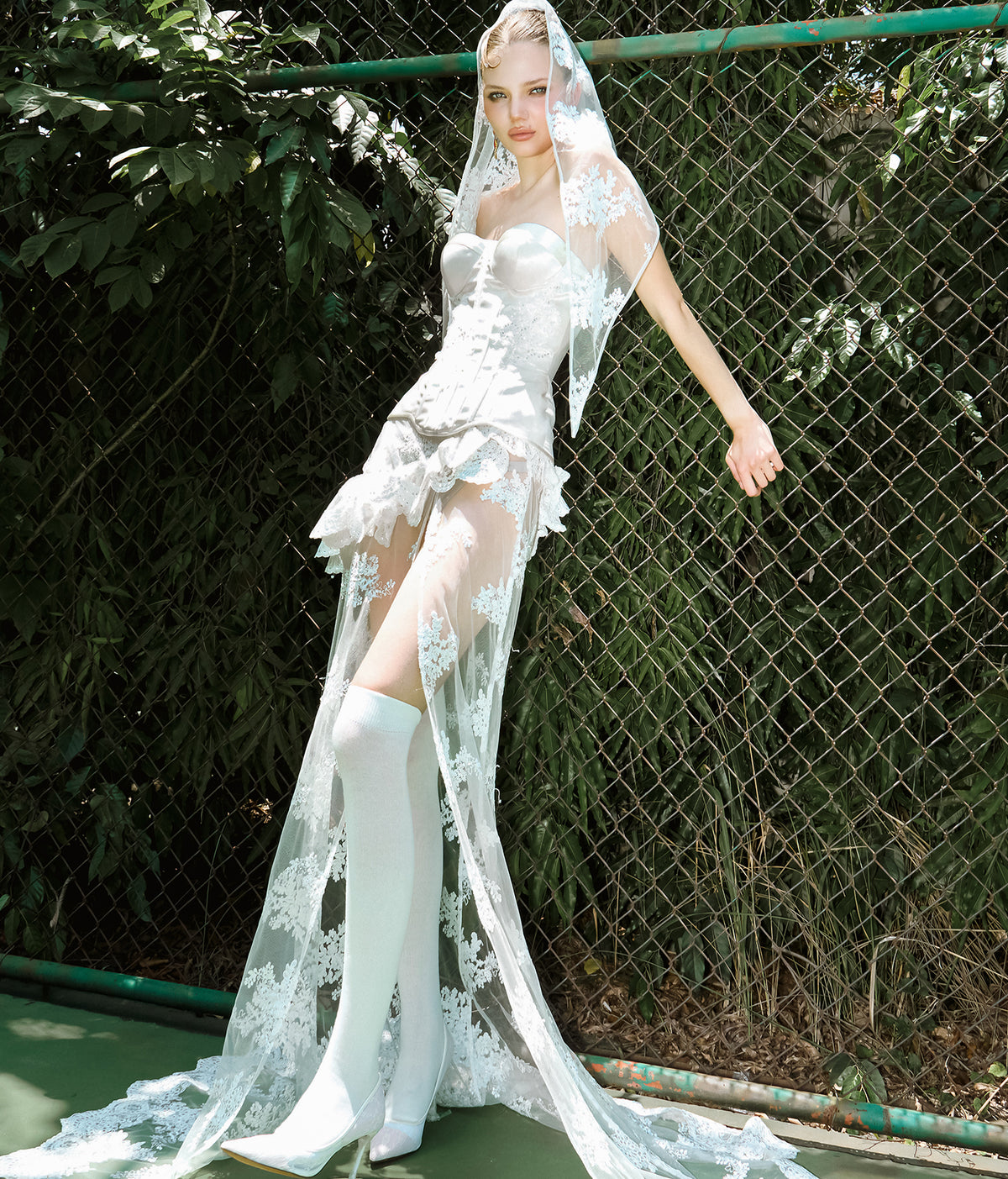 Aurelia Dress White