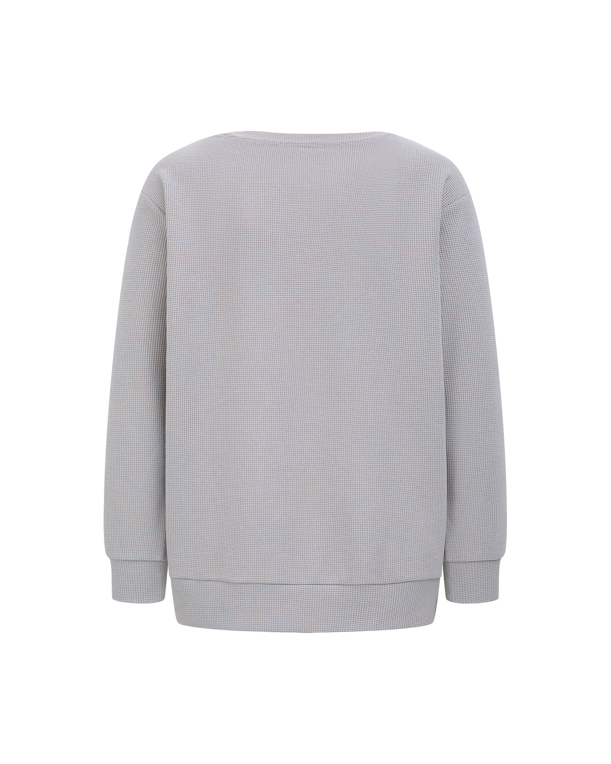 Breeze Line Waffle Pullover